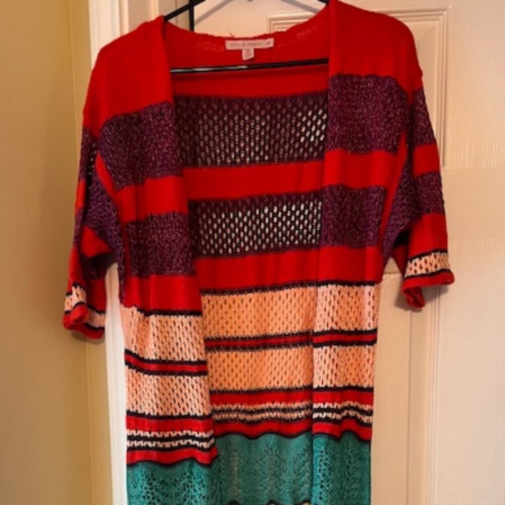 Long Crocheted Sweater